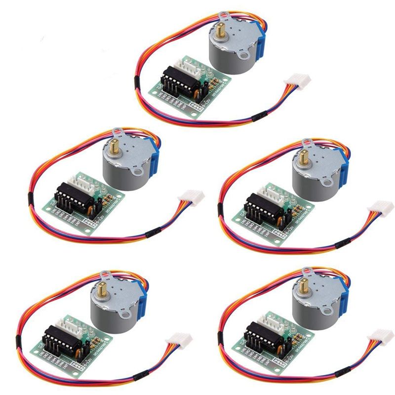 28Byj-48 - Conjunto de 5 Motores de Passo