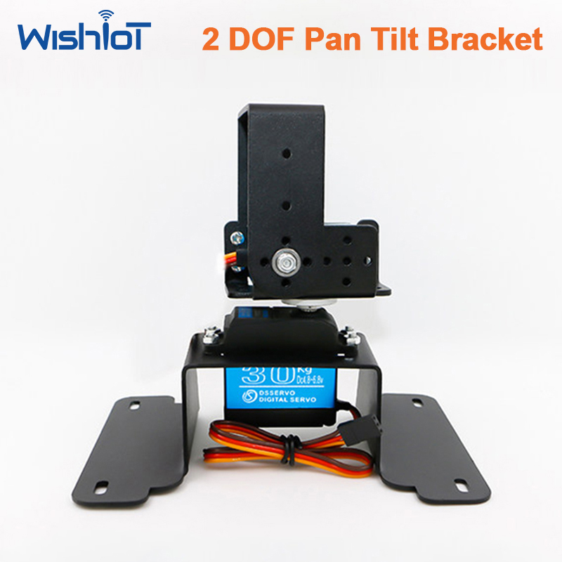 Pan Tilt Bracket - Kit de Suporte Metálico com 2