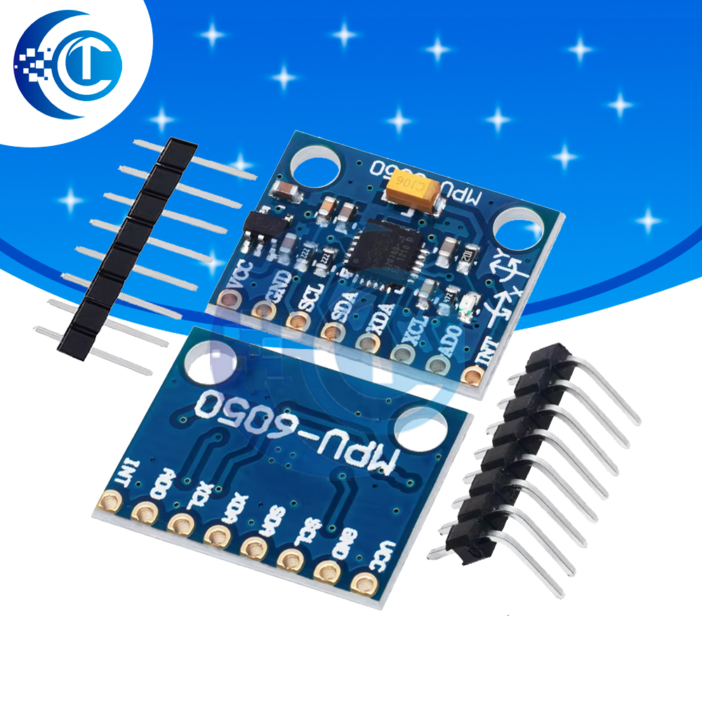 Accelerometer Mpu6050 - 1 unidade CLT GY-521 GY521 MPU