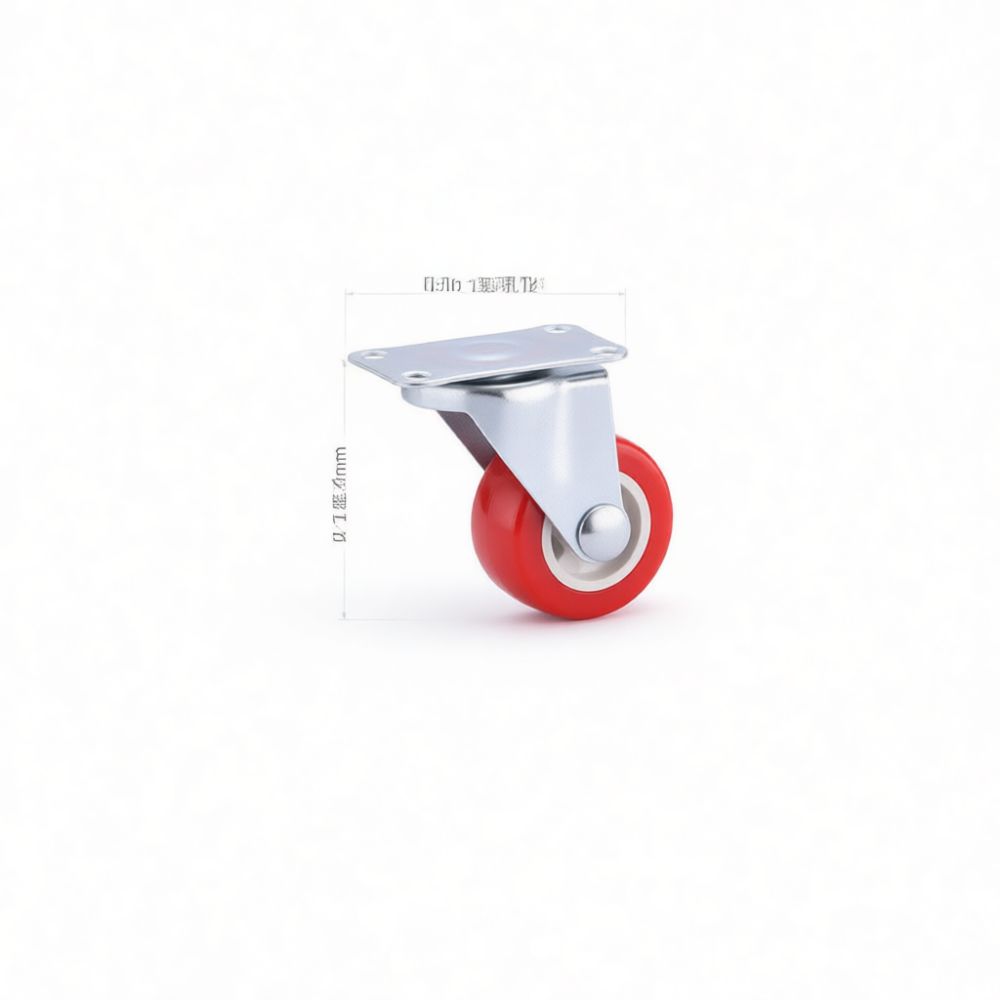 Caster Wheel - Rodízios de borracha de alta resistência,