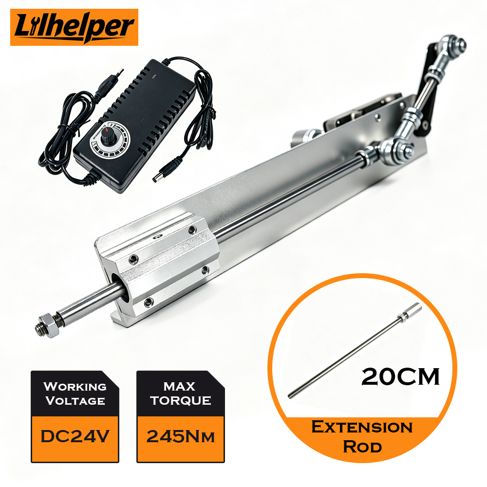 Geared Motor - Motorredutor DC 220V, Atuador Linear Recíproco,