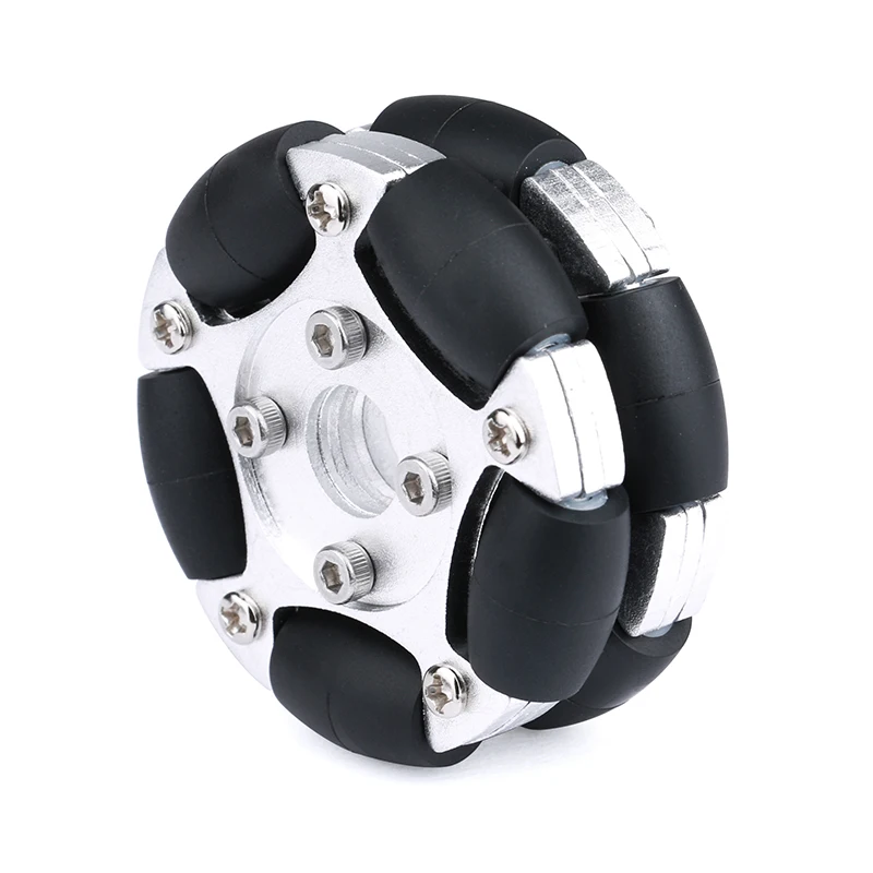Omni Wheel - Roda Omnidirecional de Metal Fulai 80mm