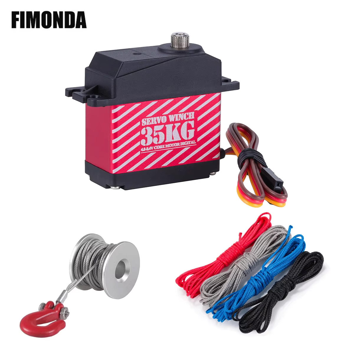 Line Follower Robot - Servo Digital 35KG 360 ° Grande
