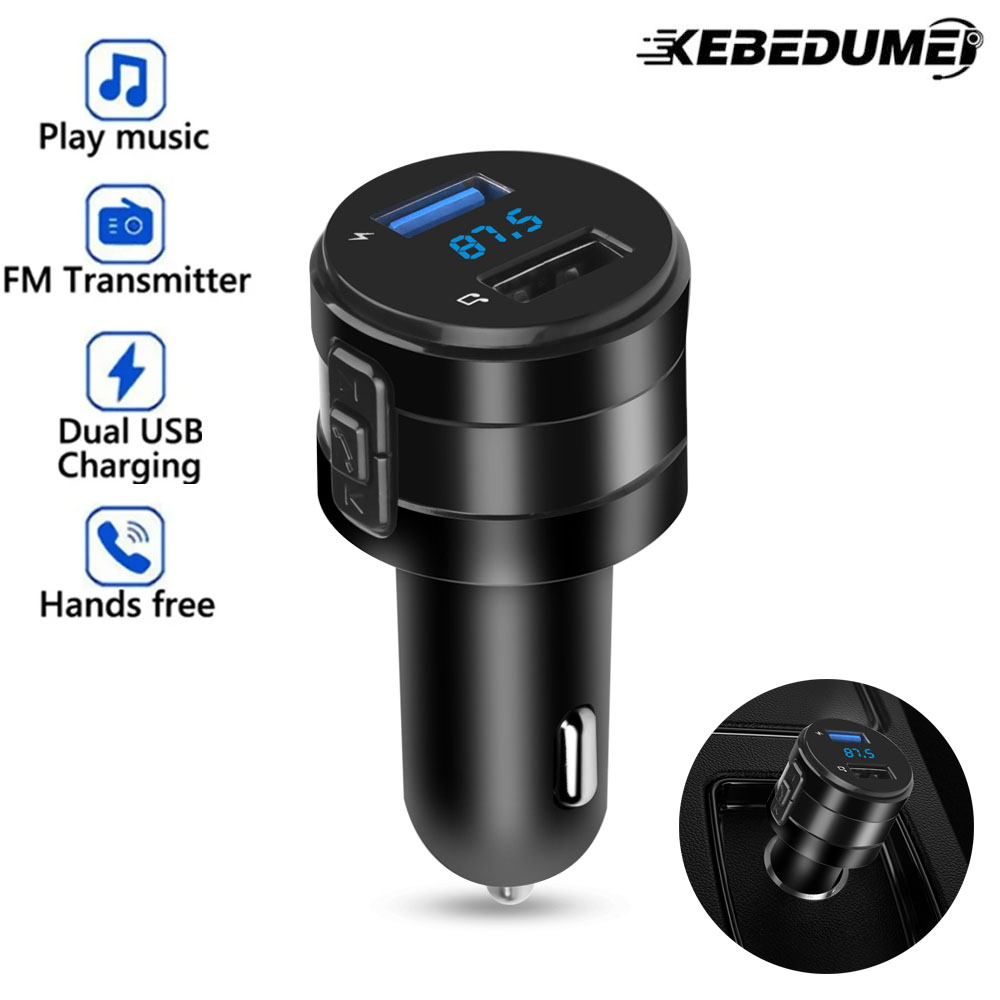 Robot Bluetooth Car - Bluetooth 4.2 transmissor fm carro mp3