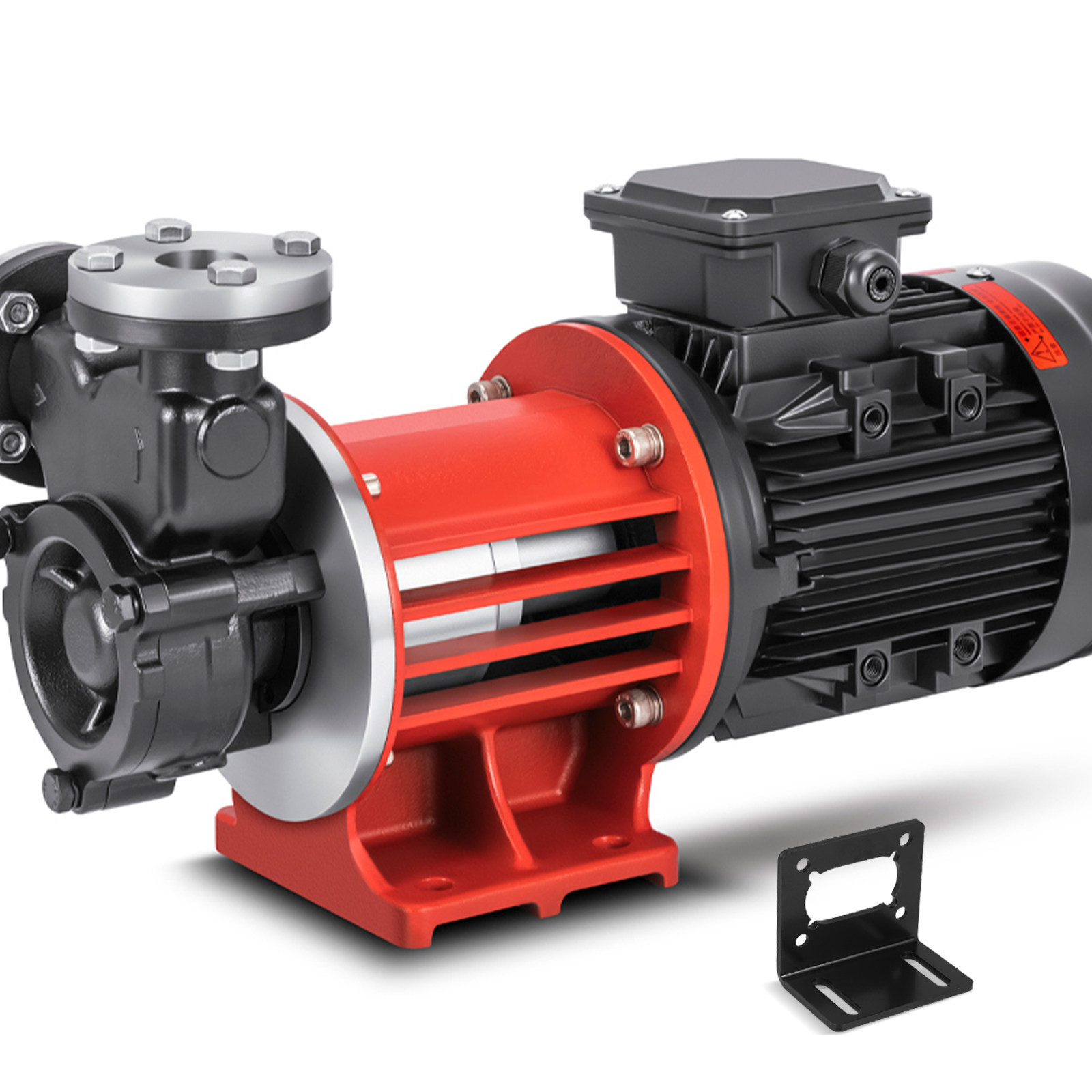Geared Motor - Suporte de motor em aço resistente,