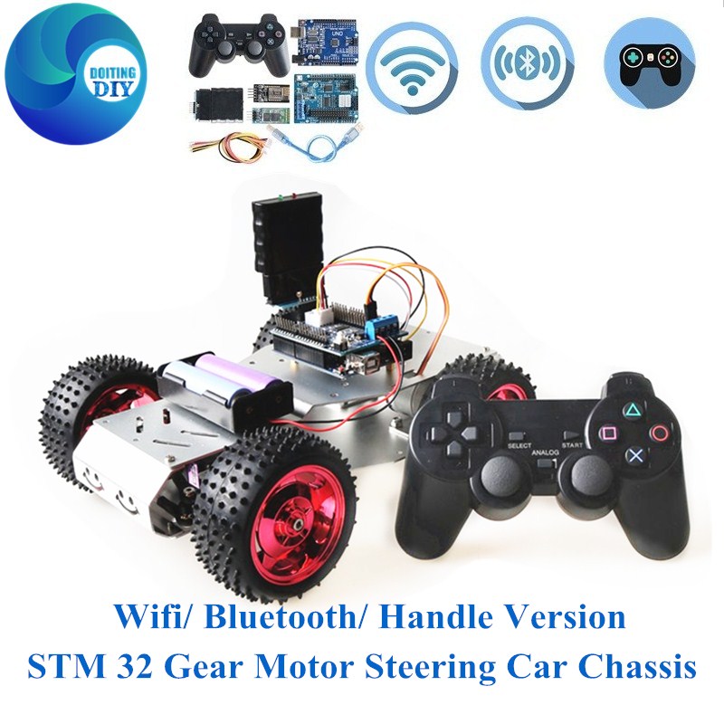 Tracked Robot Chassis - Plataforma Robótica de Esteira para Todos