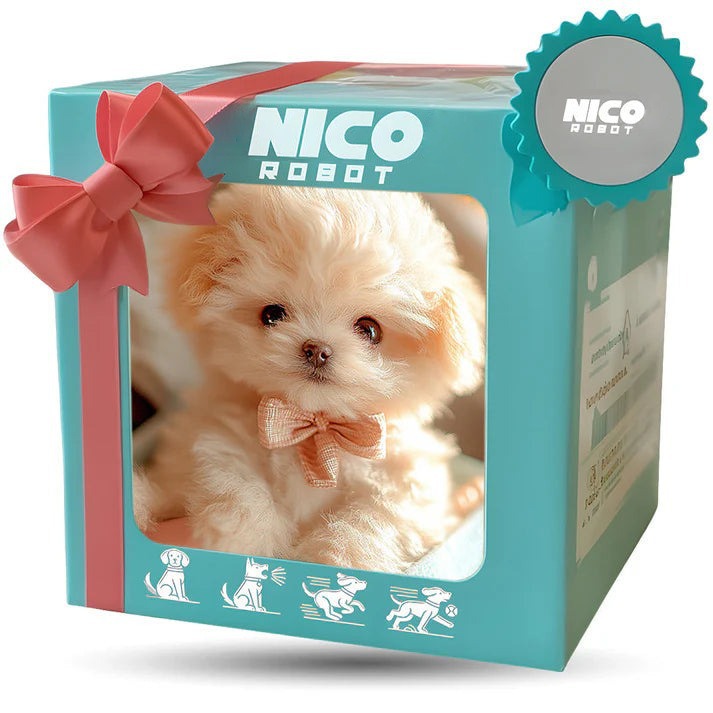 Line Follower Robot - Robô de Pelúcia Nico, Cão Eletrônico