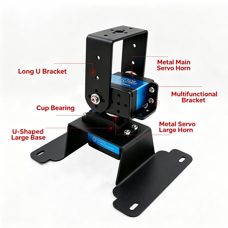 Kit de Suporte Metálico com 2  - Pan Tilt Bracket avaliação e preço