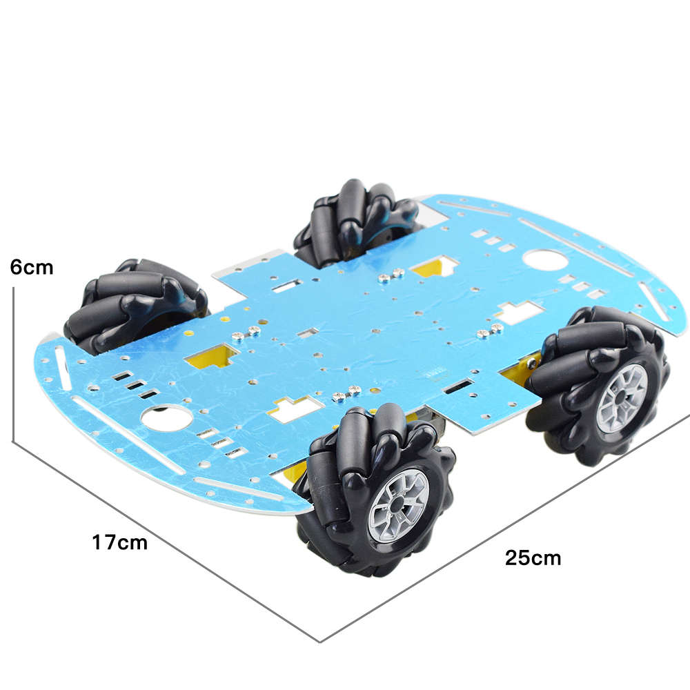 Kit de chassi de carro robô om - Omni Wheel avaliação e preço