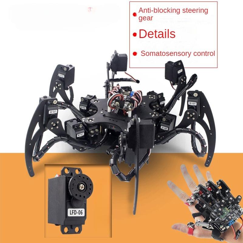18 dof alumínio hexapod aranha - Arduino Robot avaliação e preço
