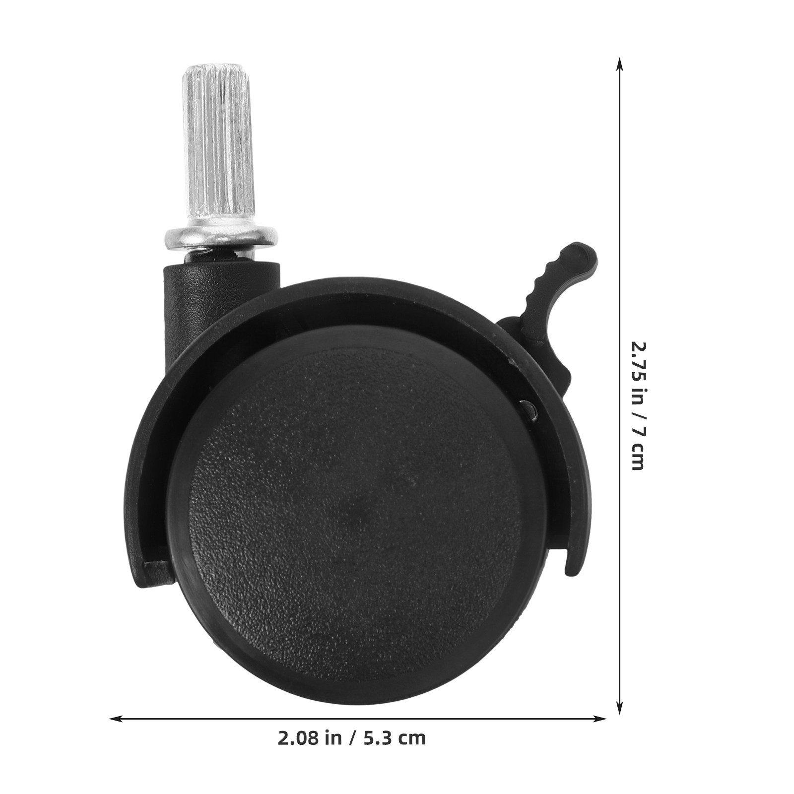 2 rodízios giratórios com supo - Caster Wheel avaliação e preço