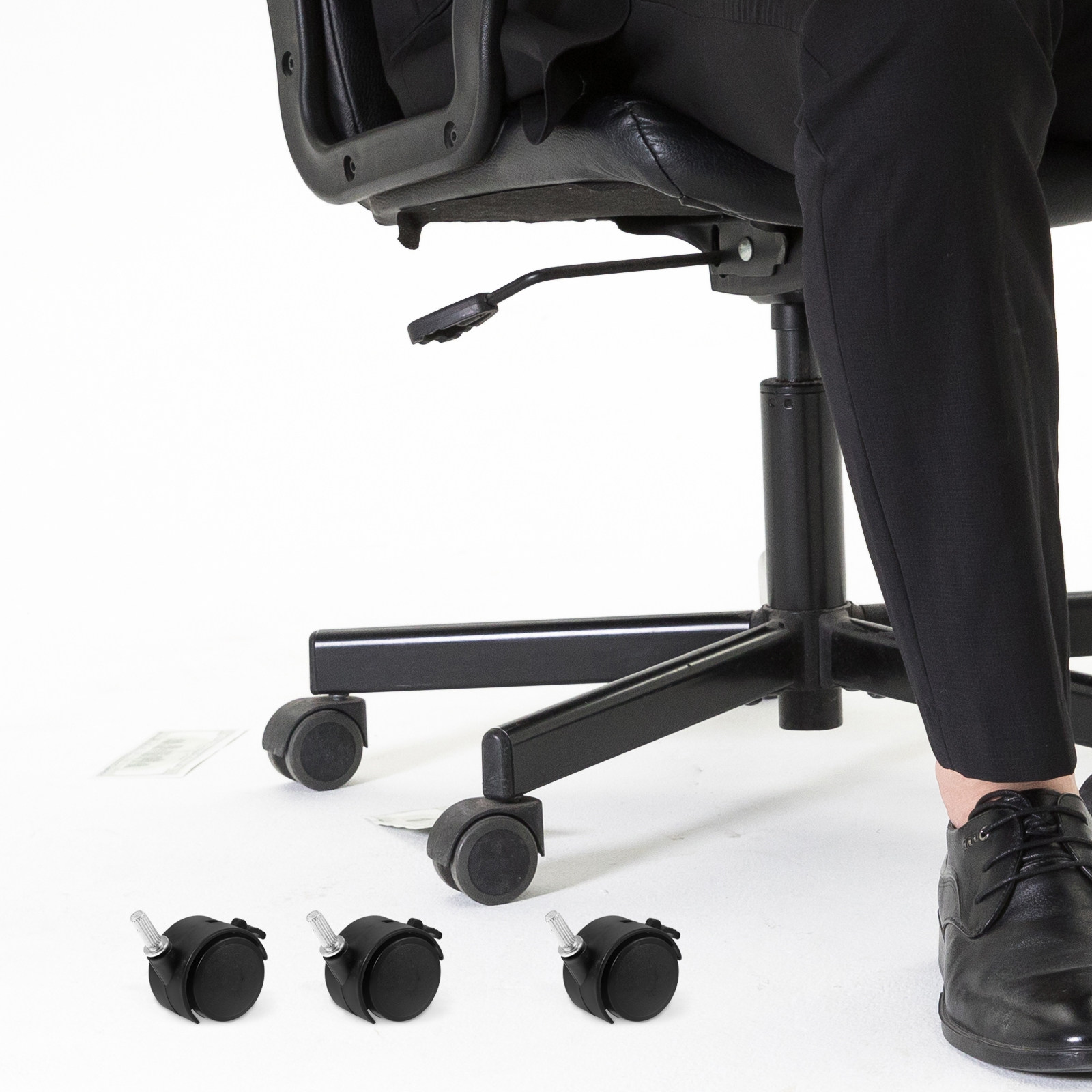 2 rodízios giratórios com supo - Caster Wheel avaliação e preço