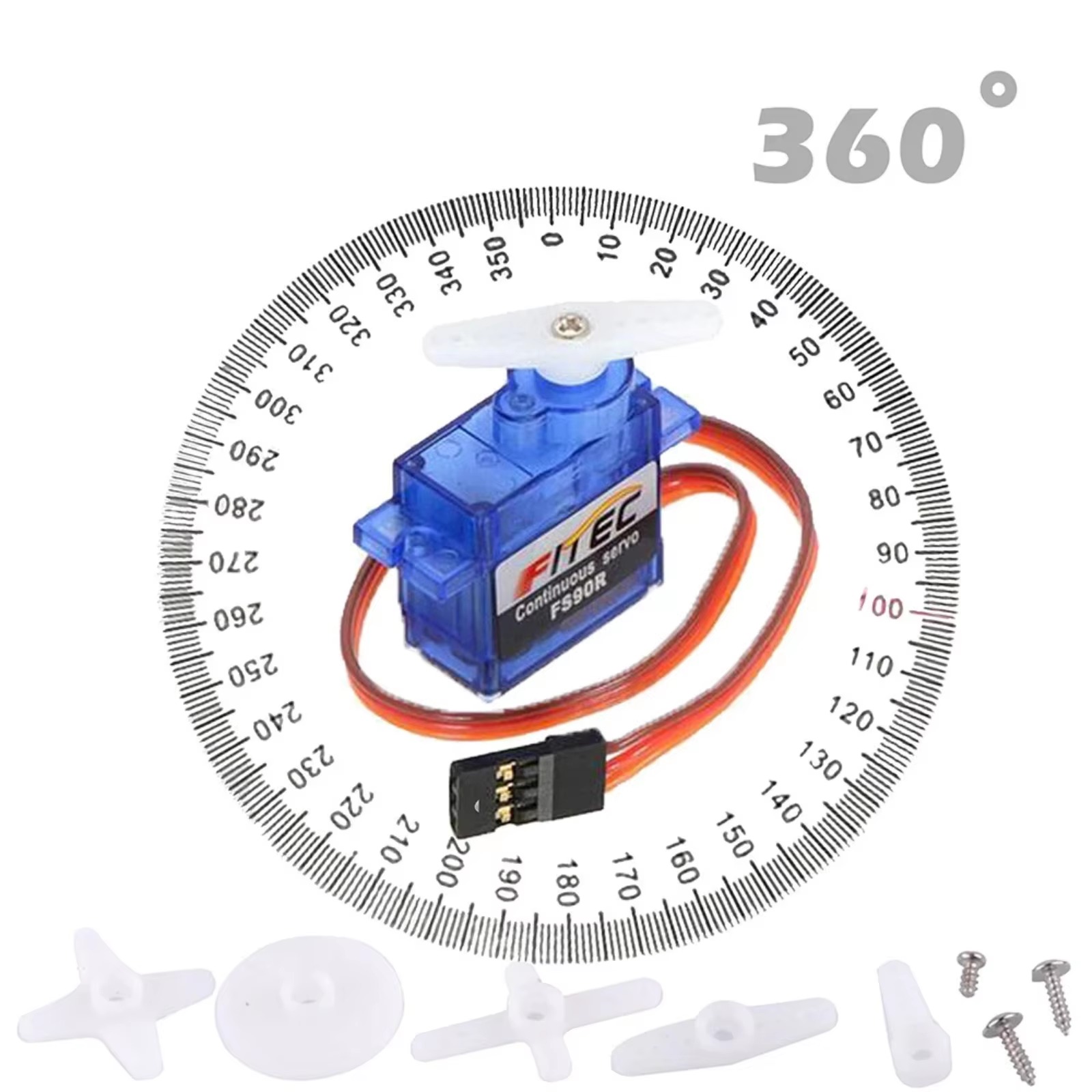 Servo FS90R 9g com Rotação Con - Arduino Robot avaliação e preço
