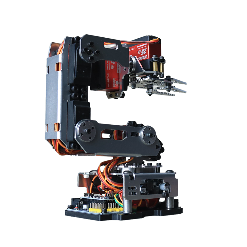 Braço Robótico Metálico de 6 E - Robot Gripper Claw avaliação e preço