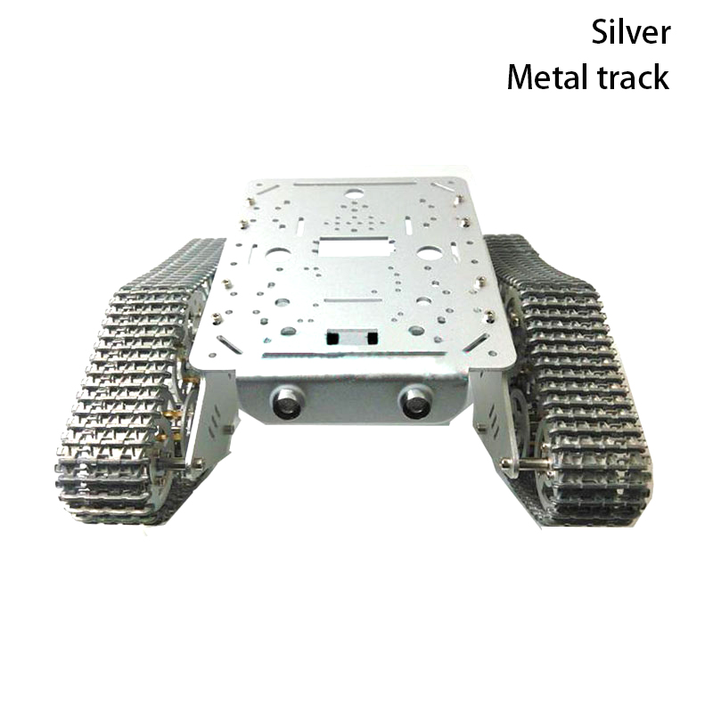 Chassi de tanque 2WD em metal  - Tracked Robot Chassis avaliação e preço