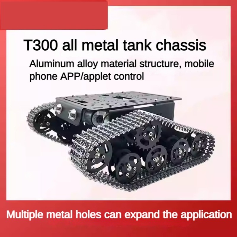 Chassi de tanque 2WD em metal  - Tracked Robot Chassis avaliação e preço
