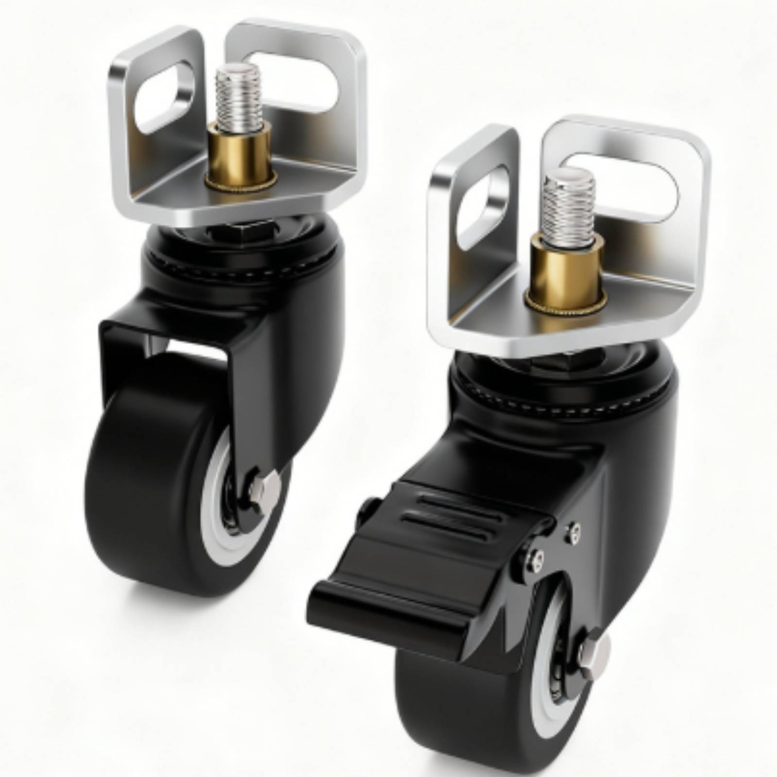Rodízios de Aço Angular (4 Peç - Caster Wheel avaliação e preço