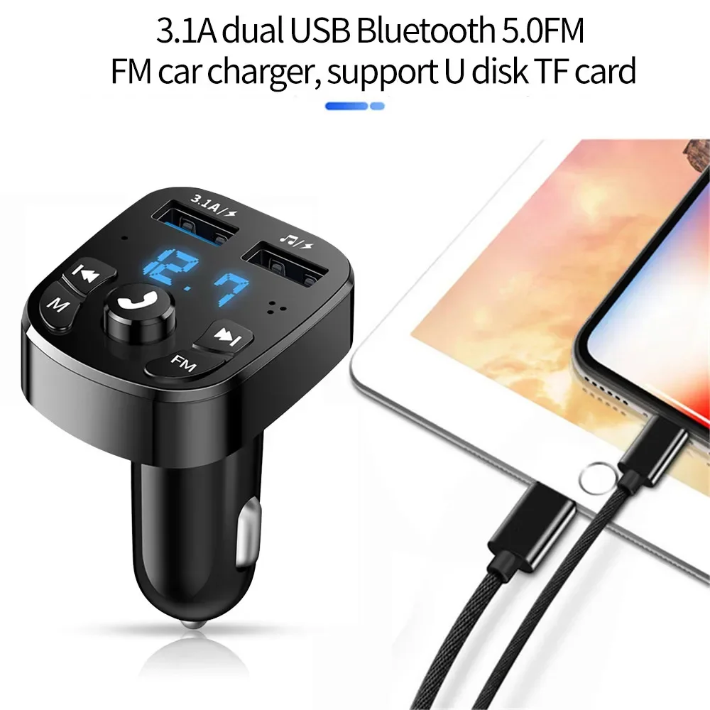Kit Transmissor FM Bluetooth 5 - Robot Bluetooth Car avaliação e preço