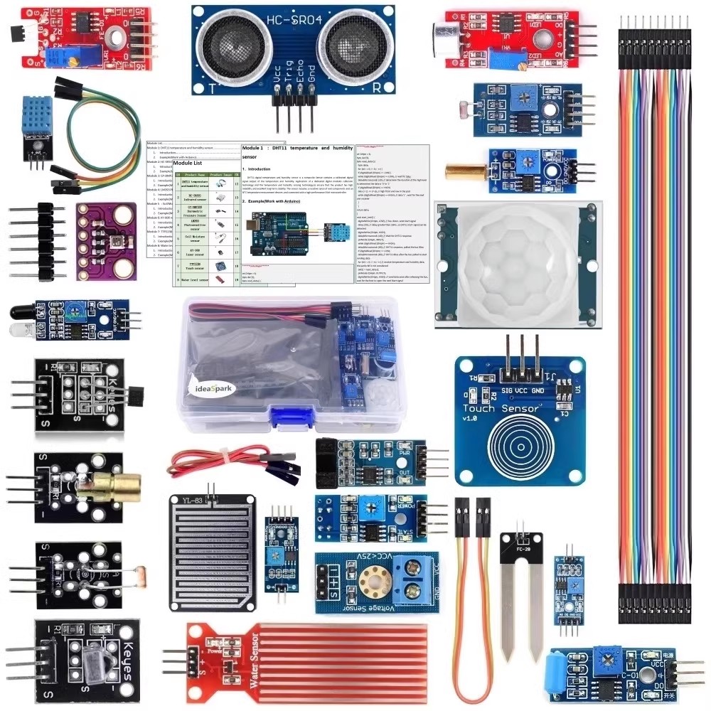 Kit de módulo de sensor 22 em  - Line Follower Robot avaliação e preço