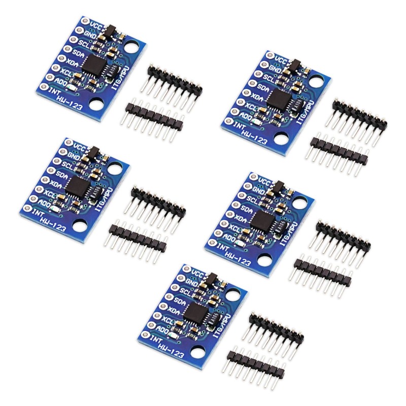5 Peças Módulo Acelerômetro e  - Accelerometer Mpu6050 avaliação e preço