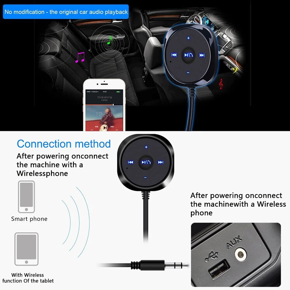 Kit receptor de música aux de  - Robot Bluetooth Car avaliação e preço