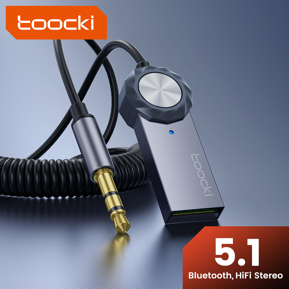 TOOCKI-Adaptador Aux Bluetooth - Robot Bluetooth Car avaliação e preço