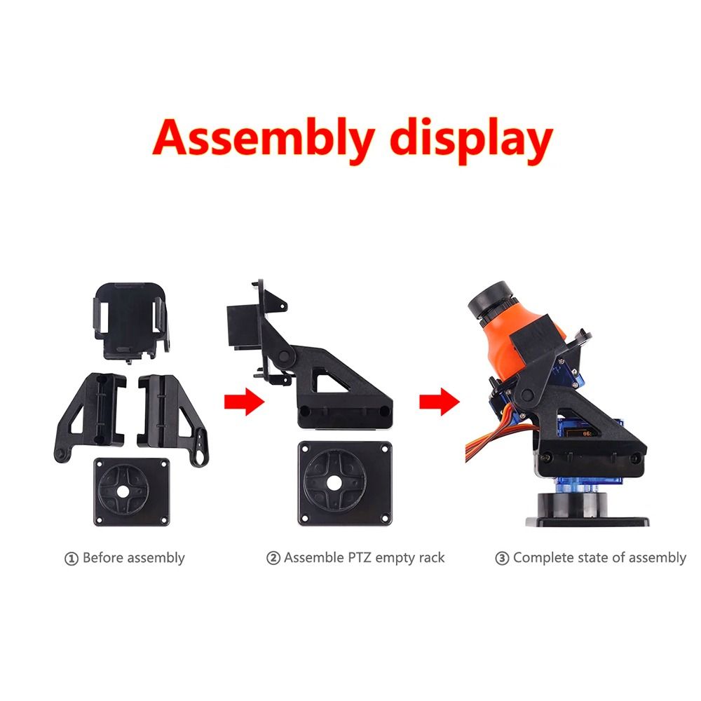 1 Conjunto de Peças para Aerom - Pan Tilt Bracket avaliação e preço