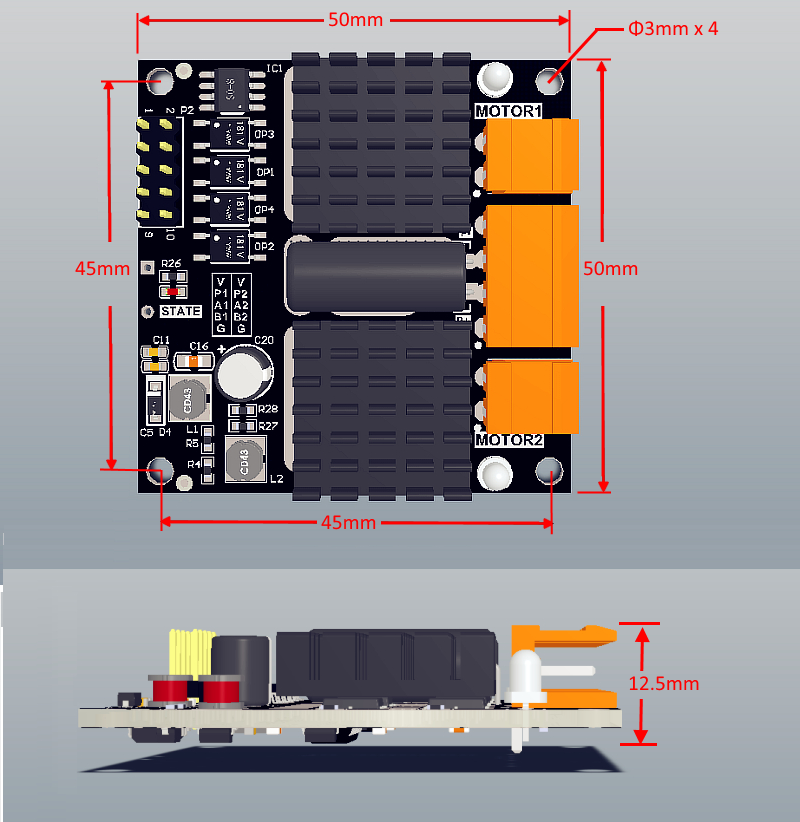 Arduino 24v placa de motorista - Motor Driver Module avaliação e preço