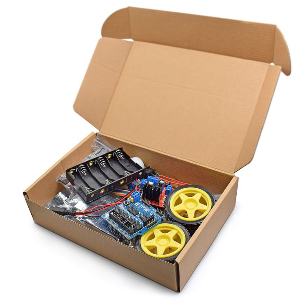 Kit de Chassi de Carro Robótic - Line Follower Robot avaliação e preço