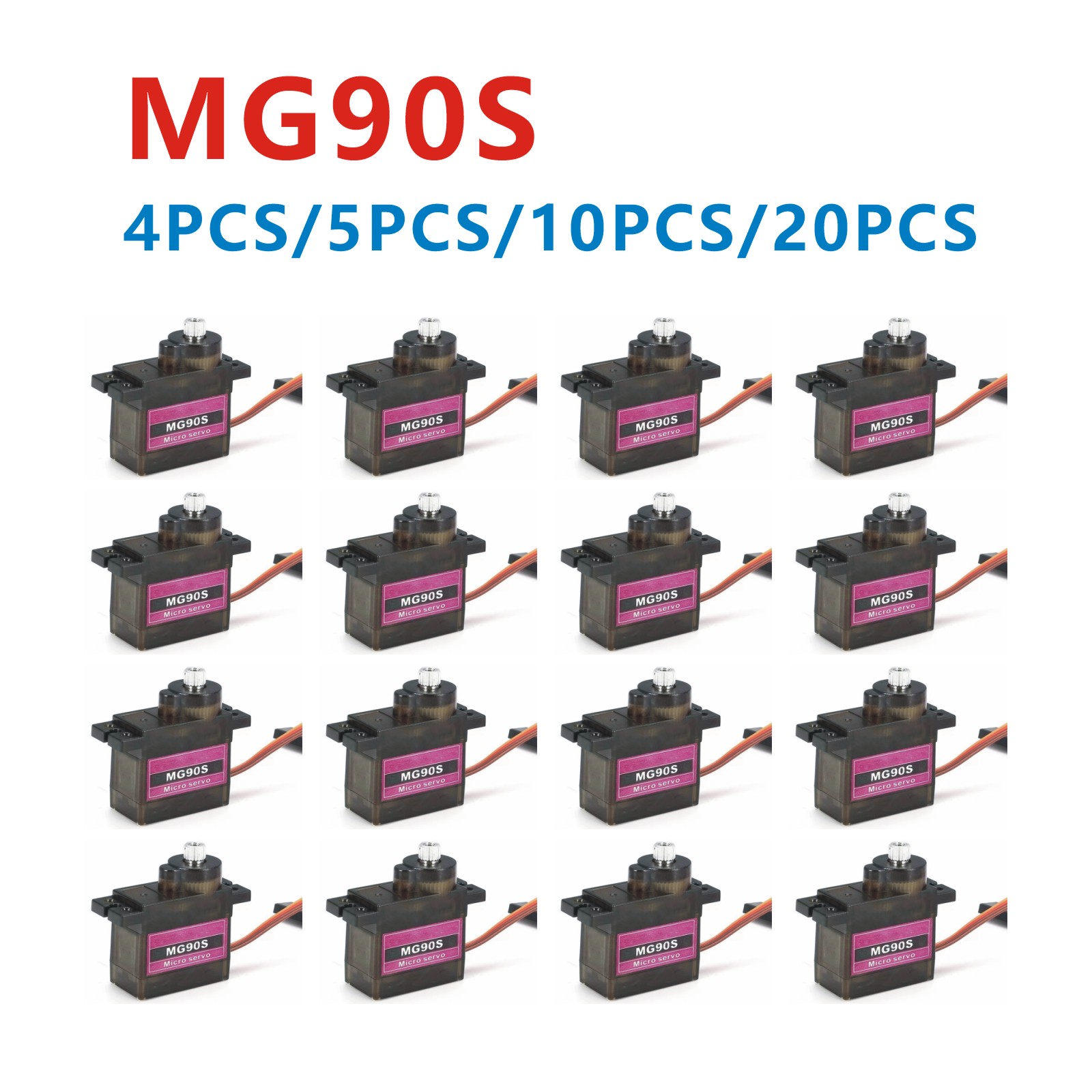 MG90S Metal Gear RC Micro Serv - Servo Sg90 avaliação e preço