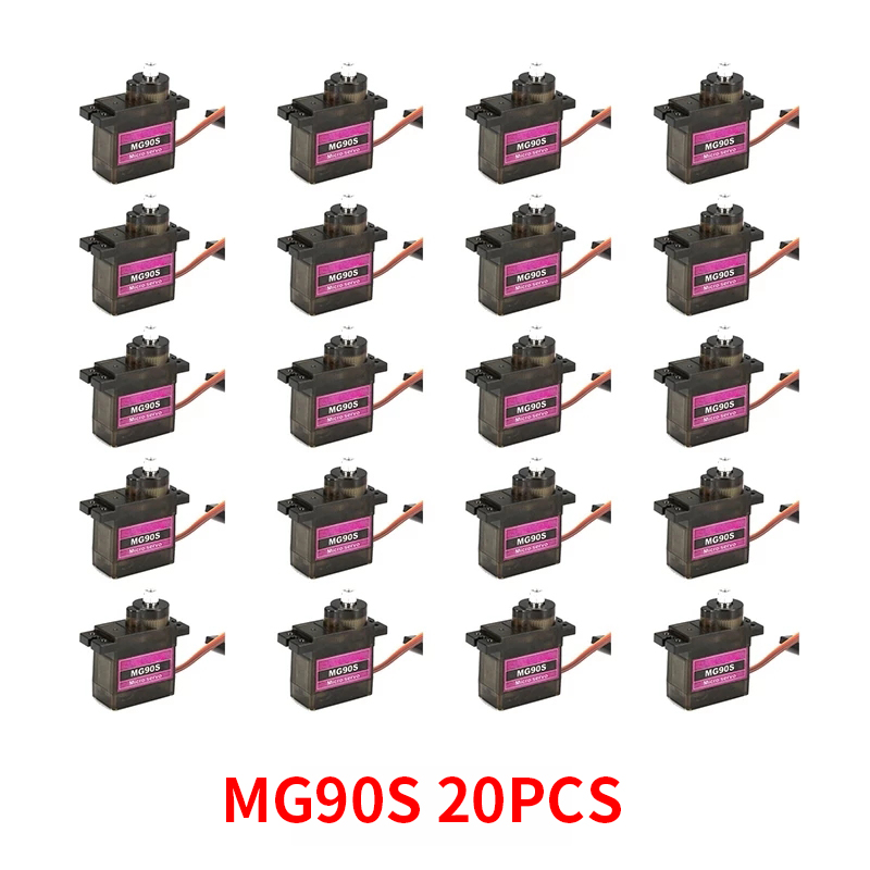 MG90S Metal Gear RC Micro Serv - Servo Sg90 avaliação e preço