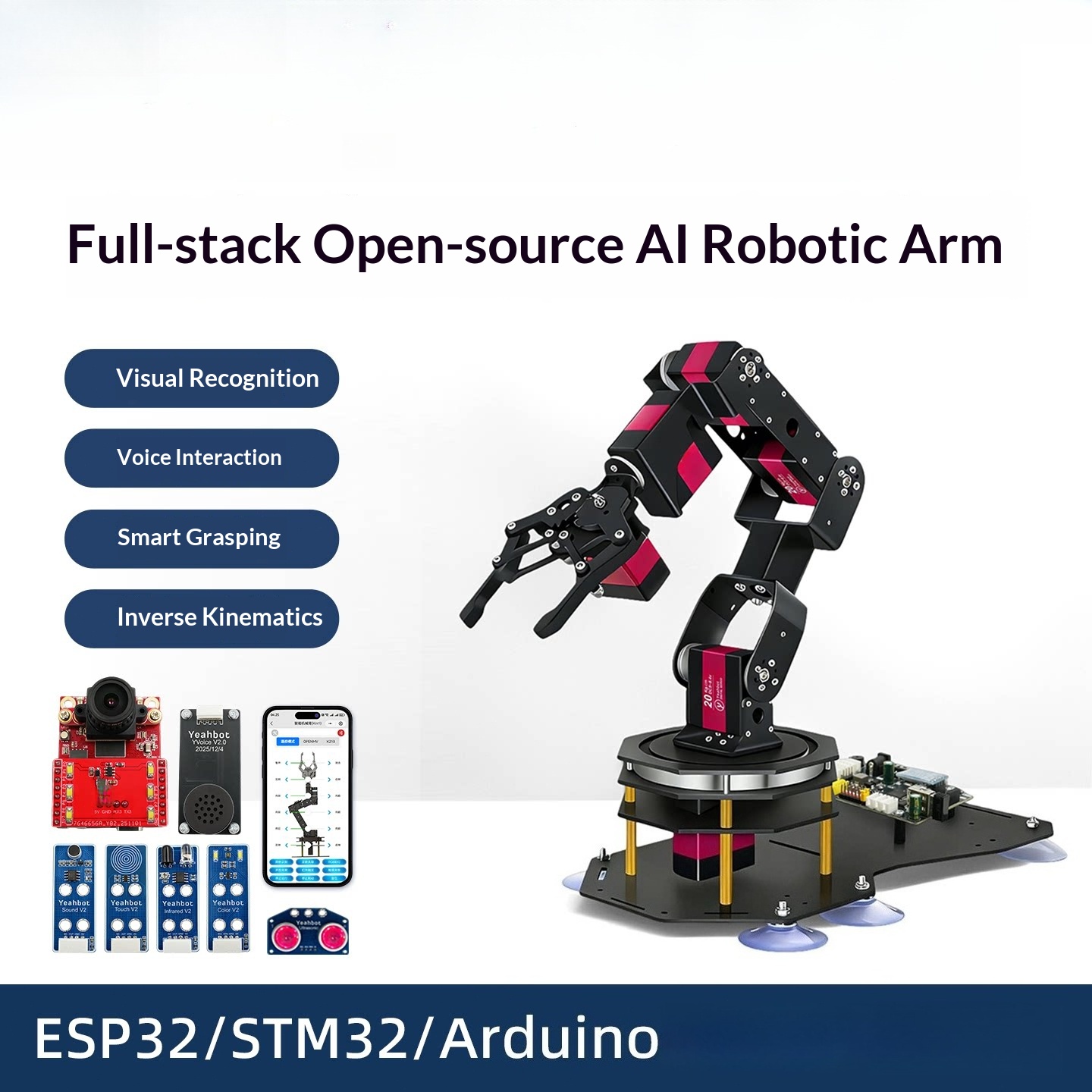 Braço Robótico de Código Abert - Stm32 Robot avaliação e preço