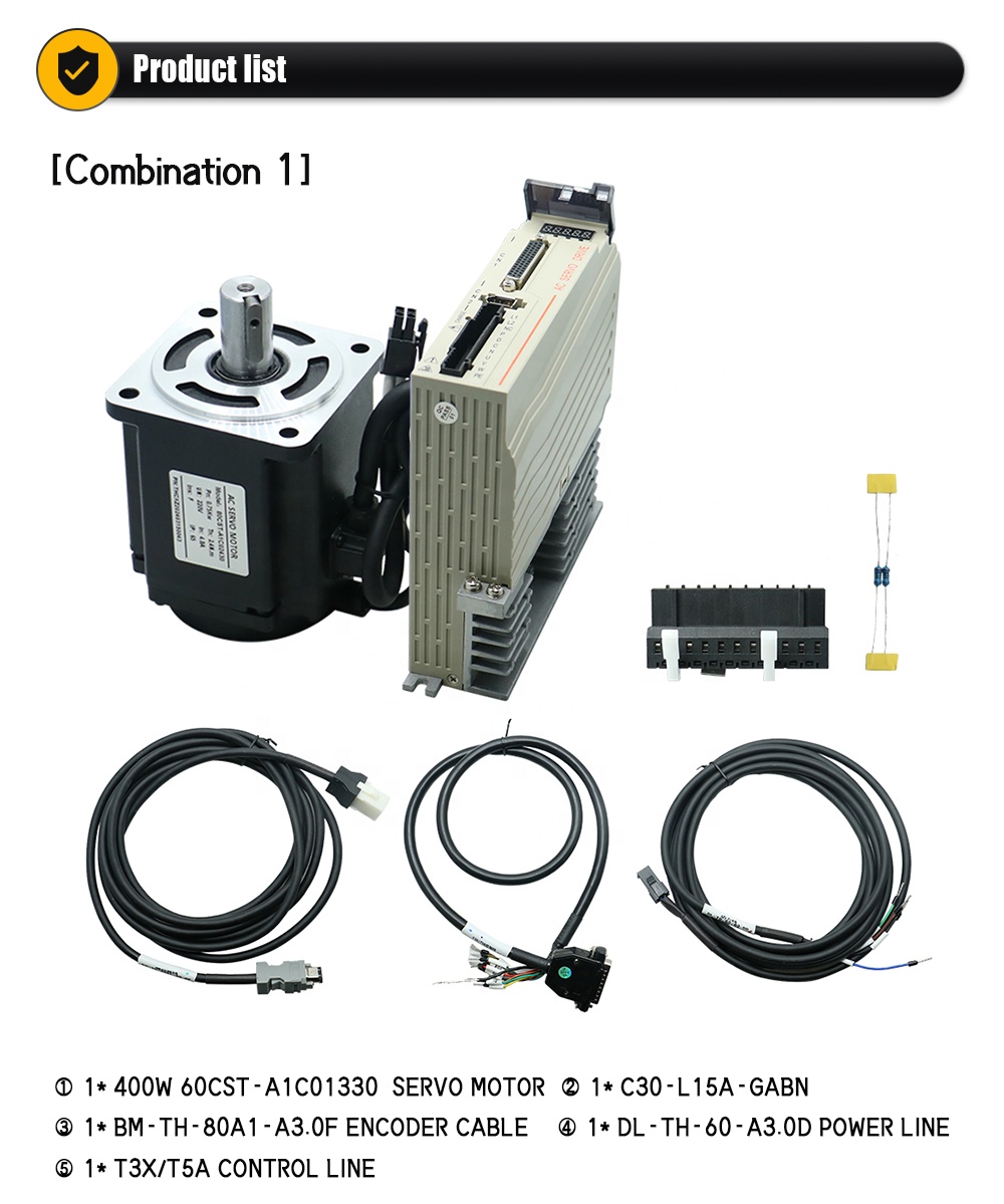 Kit de Motor Servo AC de 60mm  - Servo Kit avaliação e preço