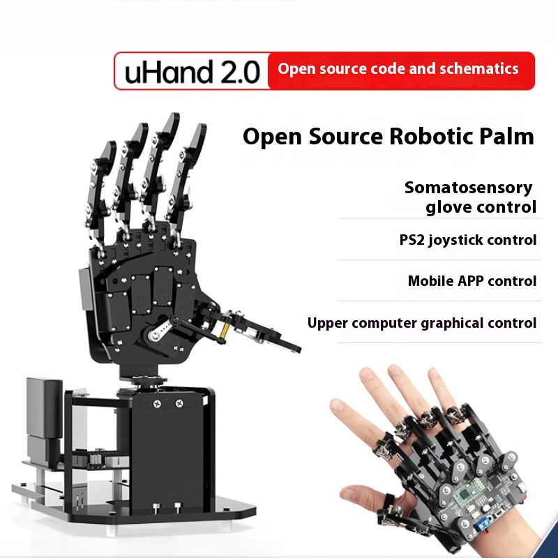Palma robótica biônica UHand2. - Robot Arm Metal avaliação e preço