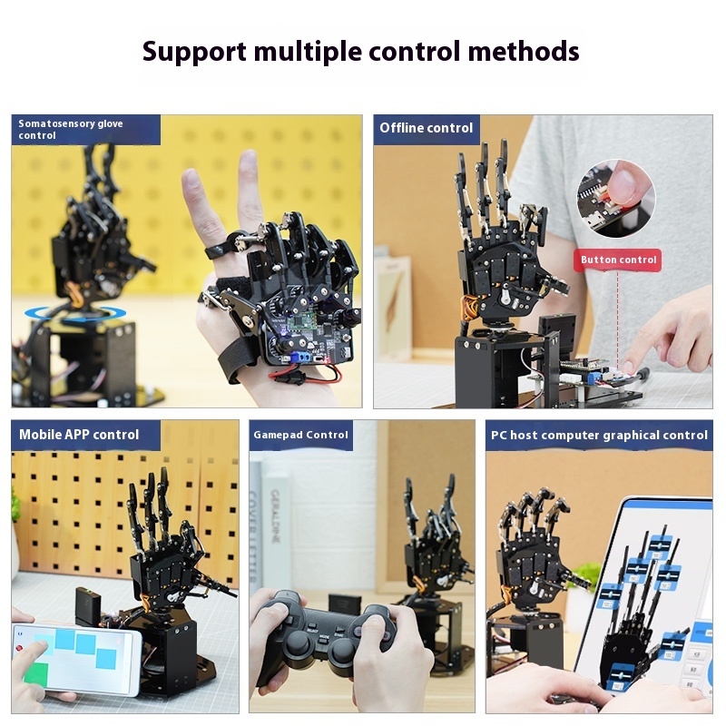 Palma robótica biônica UHand2. - Robot Arm Metal avaliação e preço