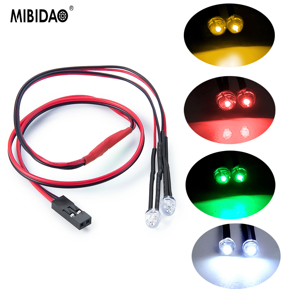 Mibidao rc carro luzes led hol - Servo Bracket avaliação e preço