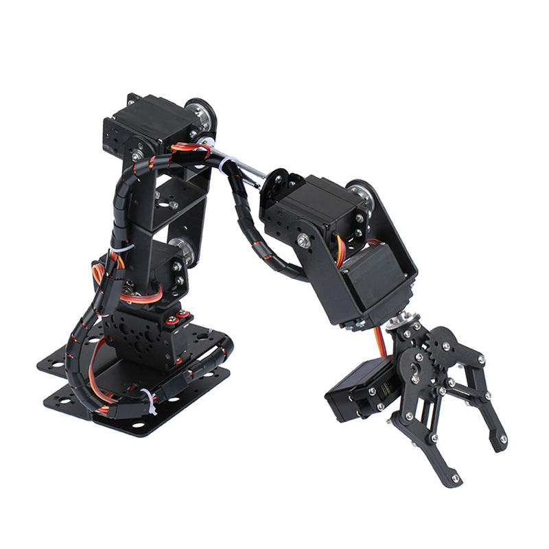 Vapor diy 6 dof robô liga de m - Robot Arm Metal avaliação e preço