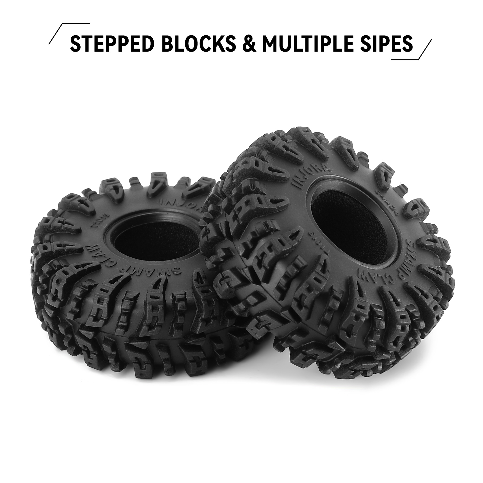 INJORA Swamp Claw 64 * 24mm S5 - Omni Wheel avaliação e preço