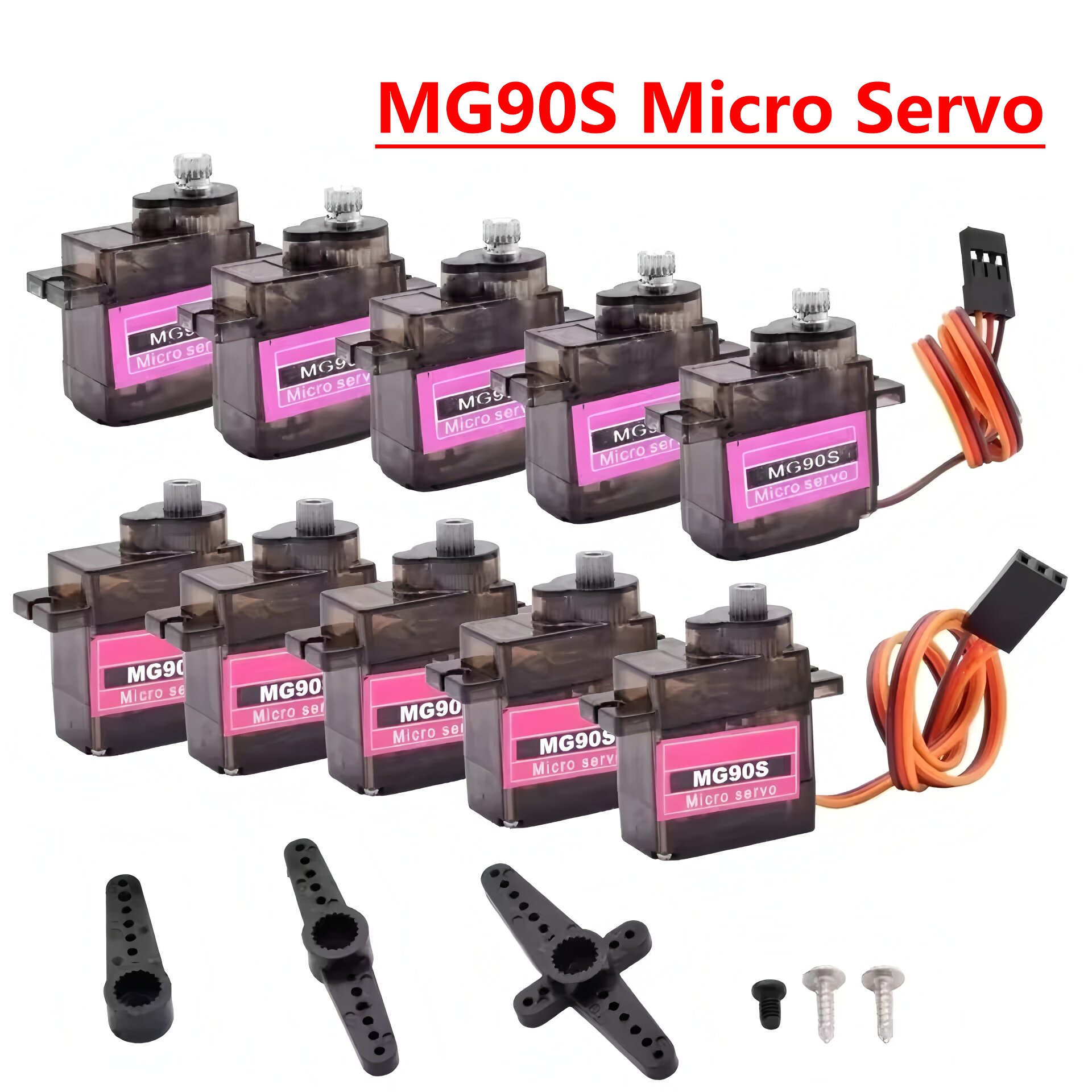 4/5/10/20 pçs mg90s micro serv - Sg90 Servo avaliação e preço