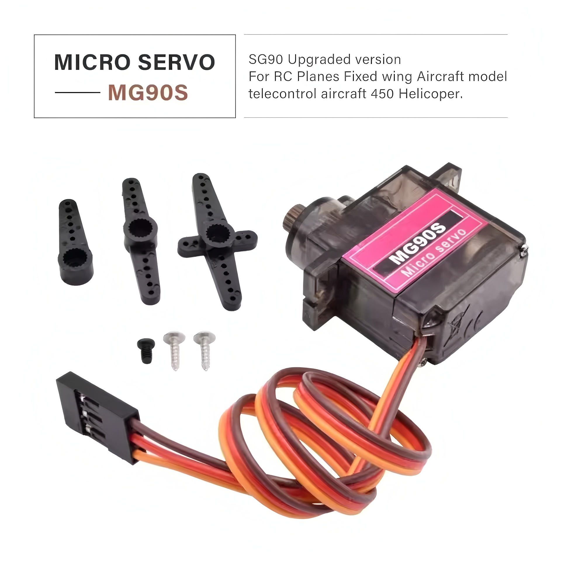 4/5/10/20 pçs mg90s micro serv - Sg90 Servo avaliação e preço