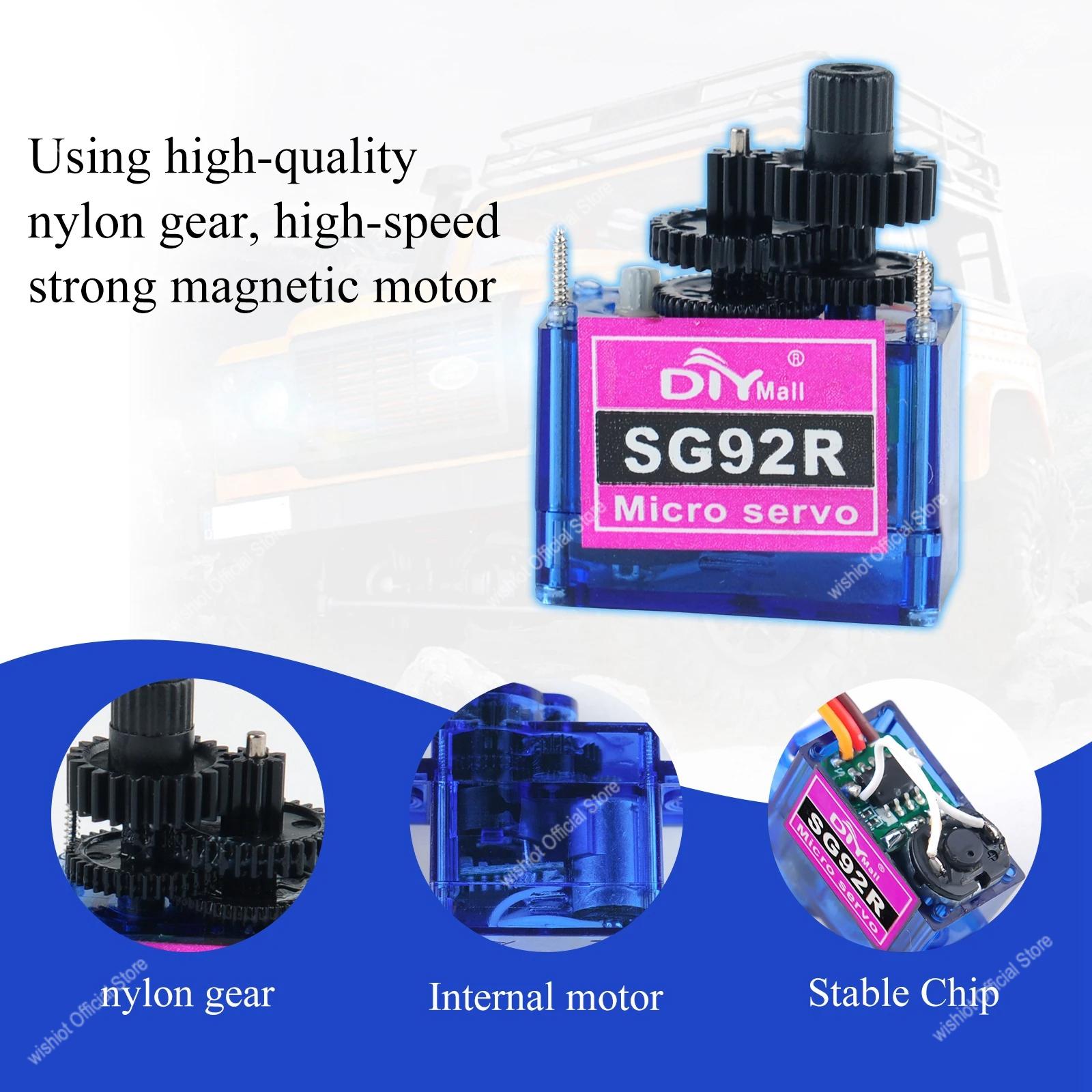 Sg92r micro servo motor 4.8-6v - Micro Servo avaliação e preço