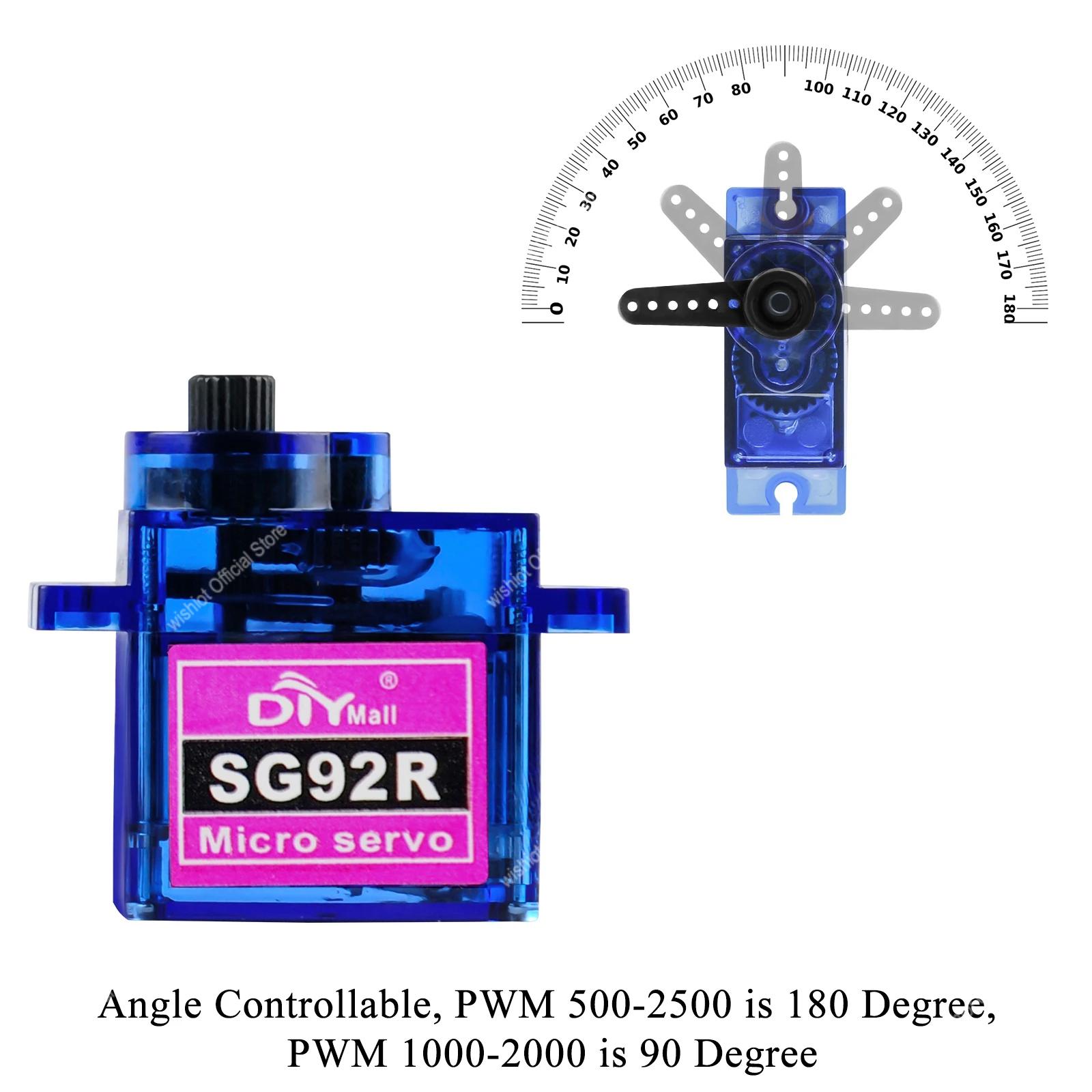 Sg92r micro servo motor 4.8-6v - Micro Servo avaliação e preço