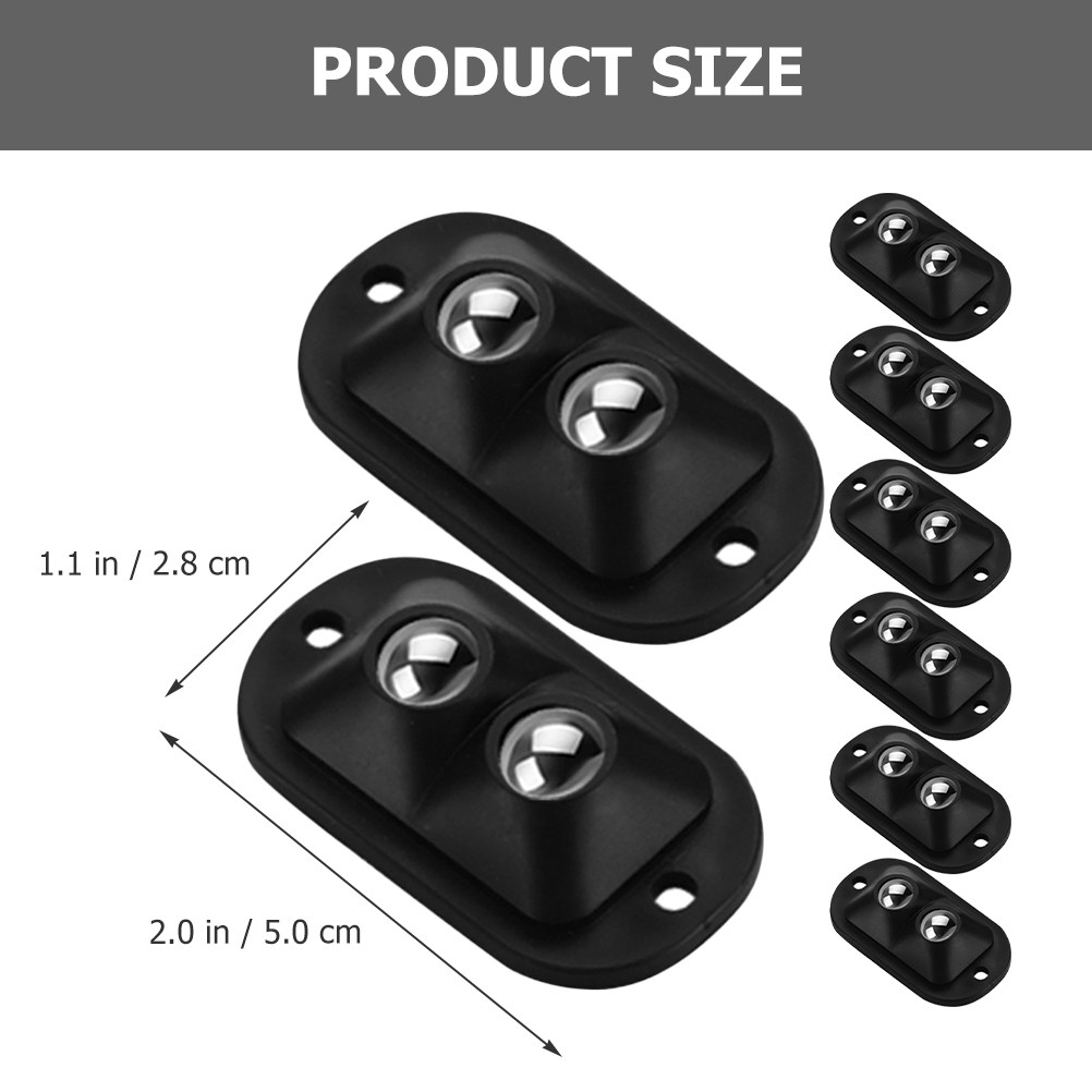 8 unidades de rodízios giratór - Caster Wheel avaliação e preço