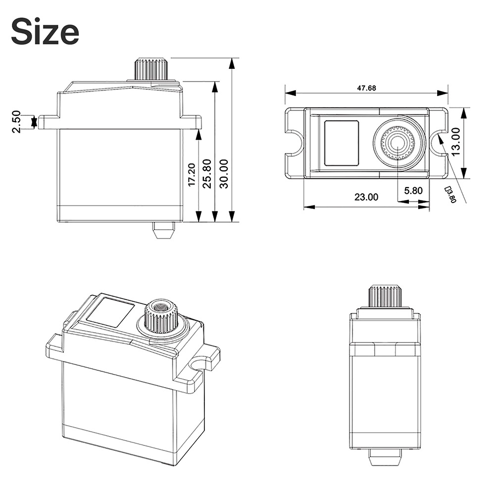 9imod 2065 7kg micro servos di - Micro Servo avaliação e preço